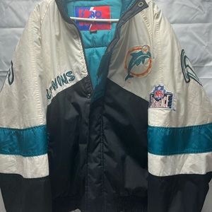 Miami Dolphins vintage Xl coat/jacket